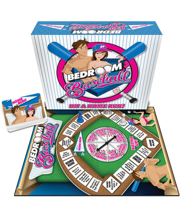 Ball & Chain BG07 Bedroom Baseball Board Game, 50 Cards
