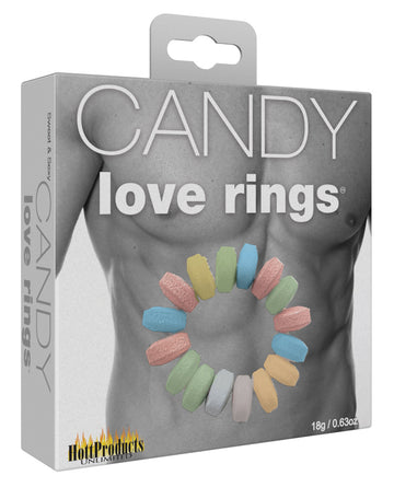 Hott Products SF-FD125 Candy Cock Ring, Three Candy Rings
