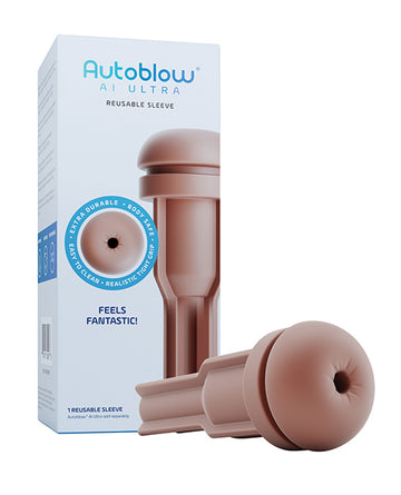 Autoblow 5976 AI Ultra Anus Sleeve, Brown