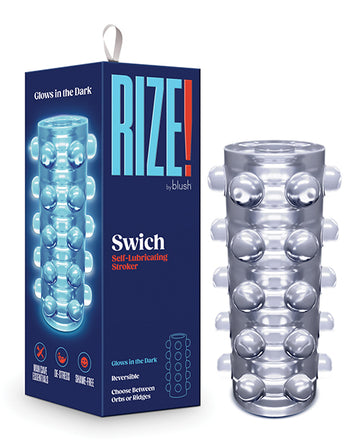 Blush Novelties BL-06419 RIZE! Swich Pocket Stroker, Clear TPE