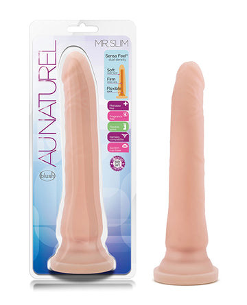Blush Novelties BL-12083 Mr Slim Dong with Suction Cup, Dual Density