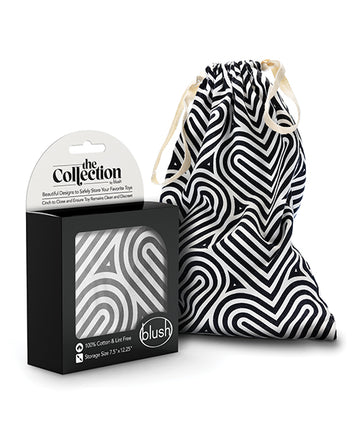 Blush Novelties The Collection Bomba Toy Bag, 7.5" x 12.25" Cotton