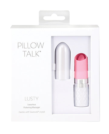B.M.S. Enterprises 27416 Pillow Talk Lusty Clitoral Stimulator, Pink