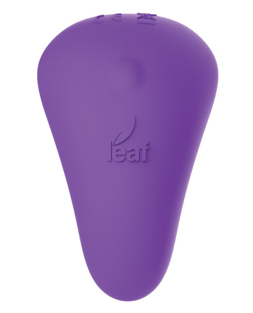 B.M.S. Enterprises Leaf+ Spirit Discreet Silicone Panty Vibe