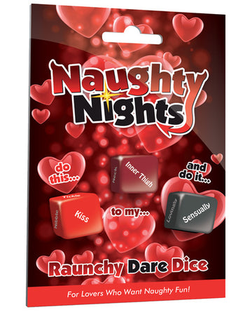 Creative Conceptions USNND Naughty Nights Raunchy Dare Dice, Plastic