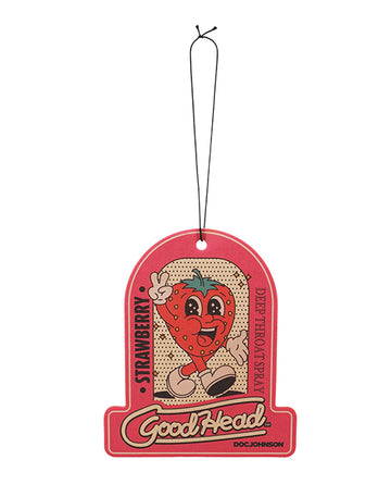 Doc Johnson 1360-84-CD GoodHead Air Freshener, Strawberry