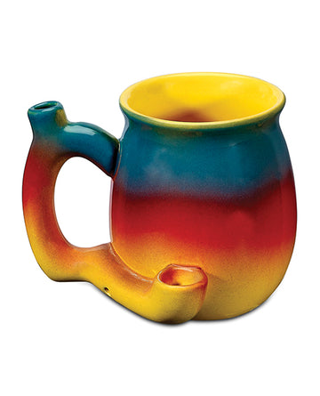 Fashioncraft 88167 Small Deluxe Mug, Ceramic, Pipe Feature