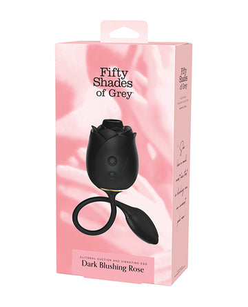 Lovehoney LTD 86910 Fifty Shades of Grey Dark Blushing Rose, Clitoral Suction