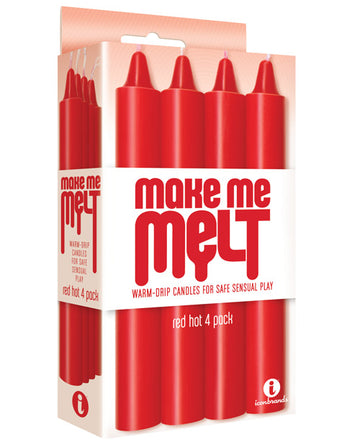 Icon Brands, Inc IC2324-2 Make Me Melt Sensual Warm Drip Candles, Pack of 4