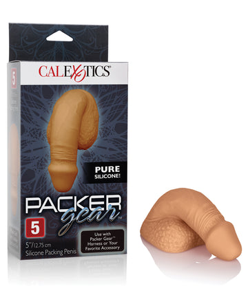 California Exotic Novelties SE-1581-25-3 5" Silicone Packing Penis, Tan