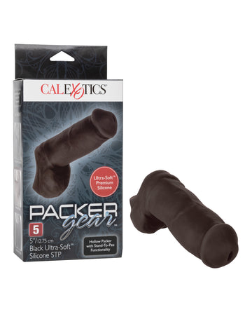 California Exotic Novelties Packer Gear 5" Ultra Soft Silicone STP, Black